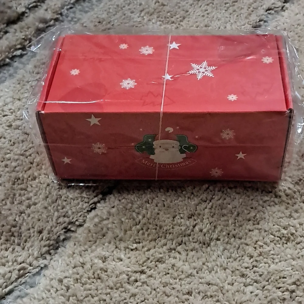 Red Christmas Pop-Up Explosion Surprise Gift Box with Santa Design 12pc